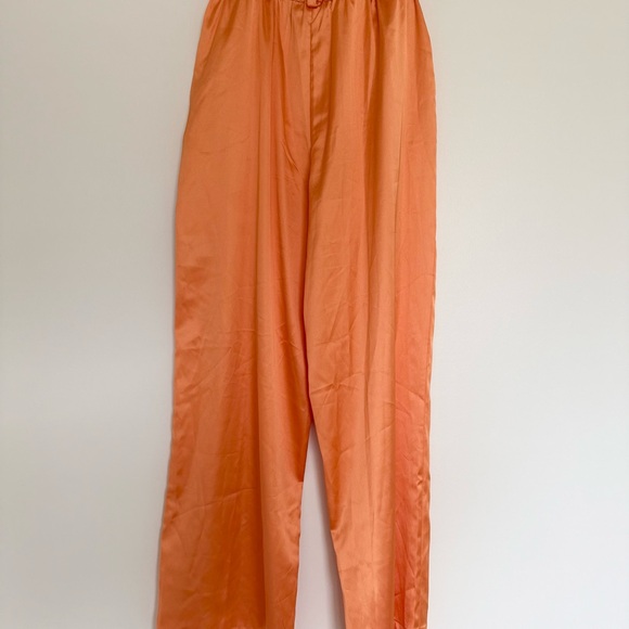House of Harlow 1960 Orange Satin Pants - Picture 8 of 8